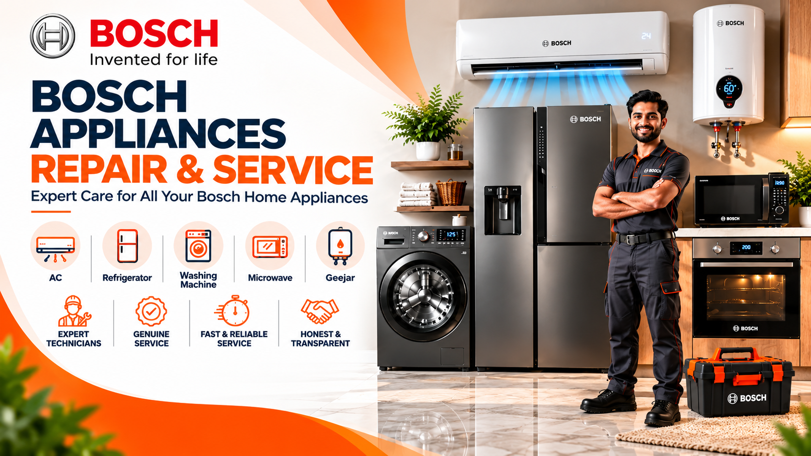 Bosch Appliances Repair and Service